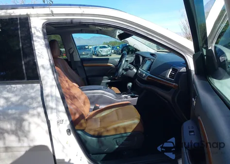 2017 Toyota Highlander Limited из США, поврежденный, VIN 5TDDZRFH4HS406526